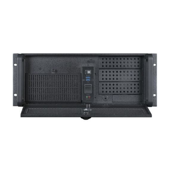 Chieftec UNC-410S-B-U3-OP - Rack-mountable 4U - ATX - no power su