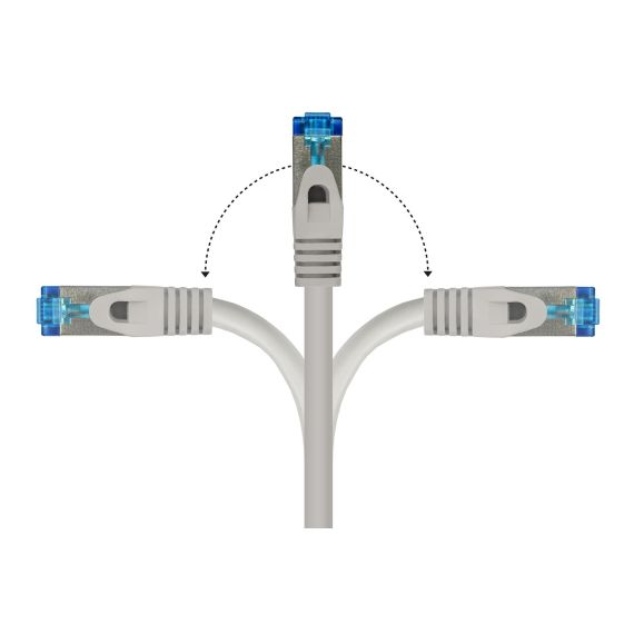 Alcasa 8060-SF050 / 5 m / Cat6a / S/FTP (S-STP) / RJ-45 / RJ-45