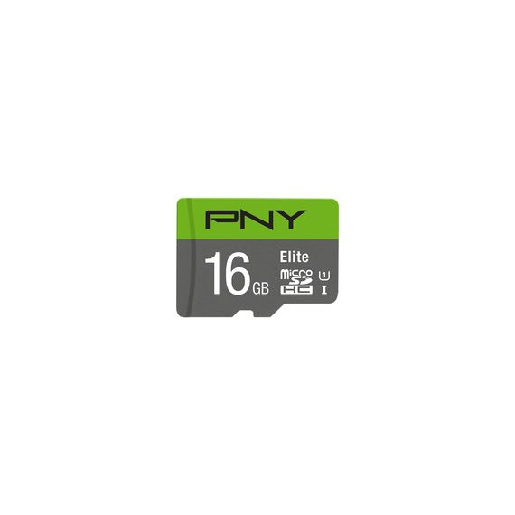 PNY Elite - Flash memory card (microSDHC to S | P-SDU16GU185GW-GE
