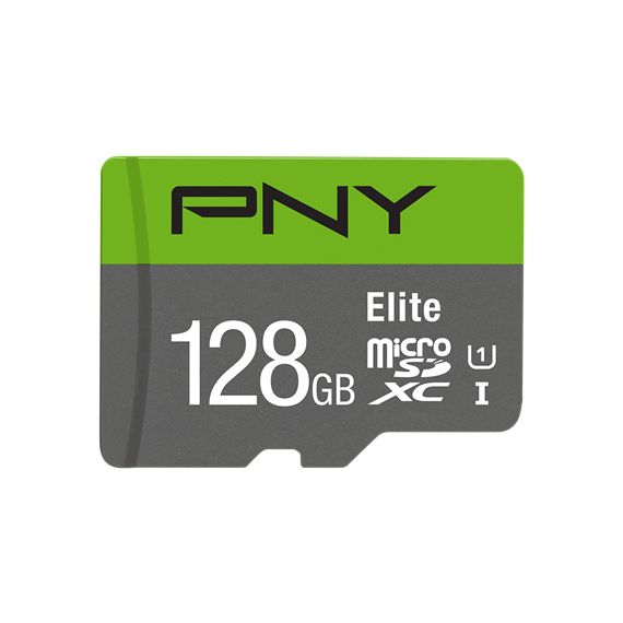 PNY Elite - Flash memory card - 128 GB - UH | P-SDU128V11100EL-GE