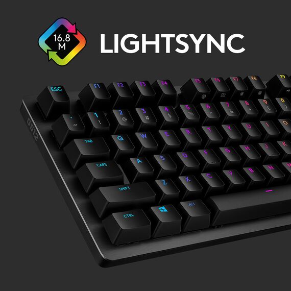 Logitech Gaming G512 - Keyboard - backlit - USB - QW | 920-009347