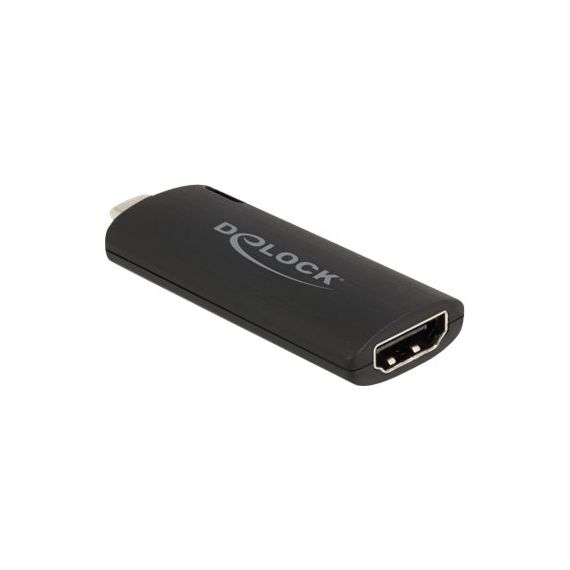 Delock - Video capture adapter - USB-C 2.0 - black | 88309