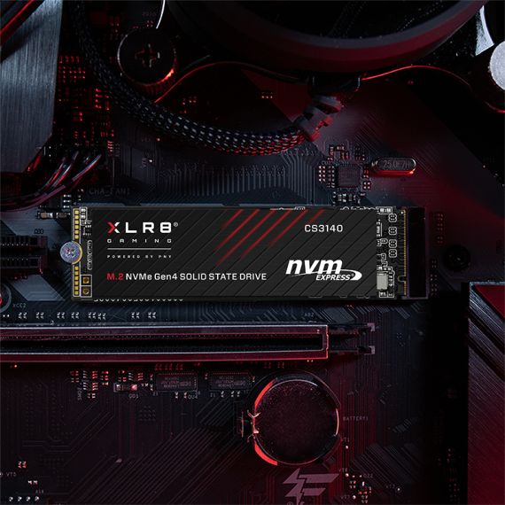 PNY XLR8 CS3140 - SSD - 4 TB - internal - M.2 | M280CS3140-4TB-RB