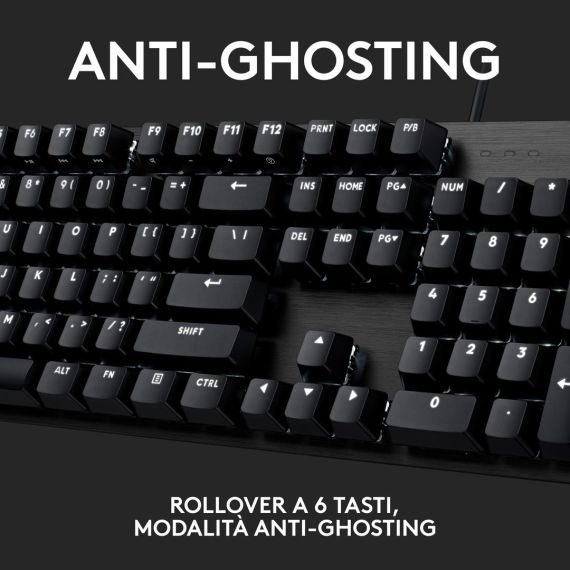 Logitech G G413 SE - Keyboard - backlit - USB - QWER | 920-010805