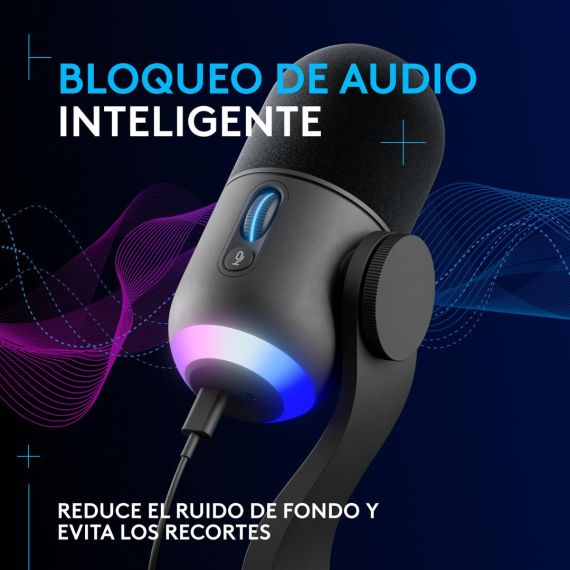 Logitech G Yeti GX - Microphone - USB - black | 988-000569
