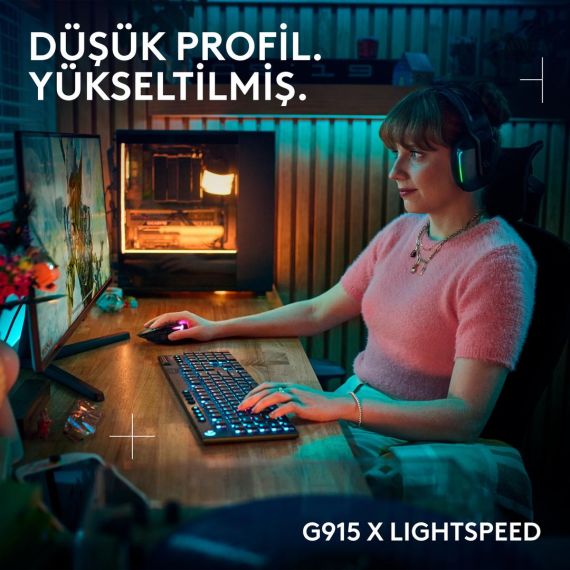 Logitech G G915 X - Keyboard - LIGHTSPEED - backlit  | 920-012676