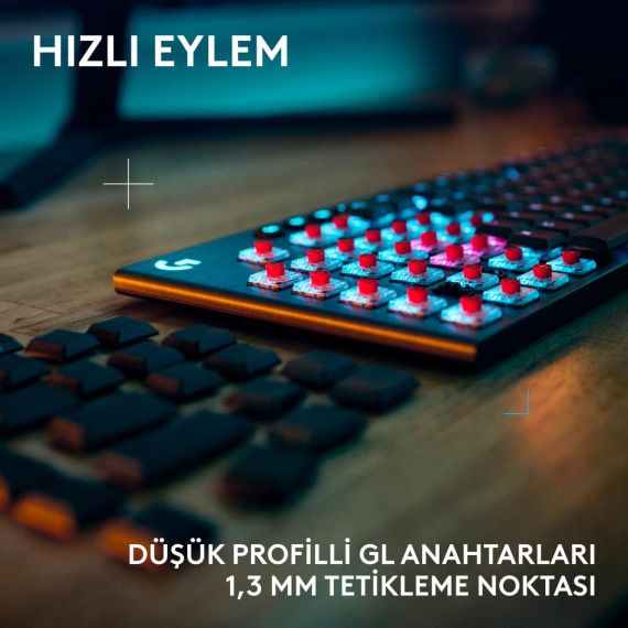 Logitech G G915 X - Keyboard - LIGHTSPEED - backlit  | 920-012676