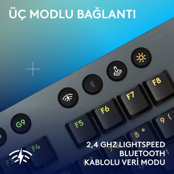 Logitech G G915 X - Keyboard - LIGHTSPEED - backlit  | 920-012676
