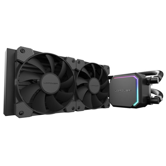 LC-Power LC-CC-240-B / All-in-one liquid cooler / 12 cm / 70 cfm