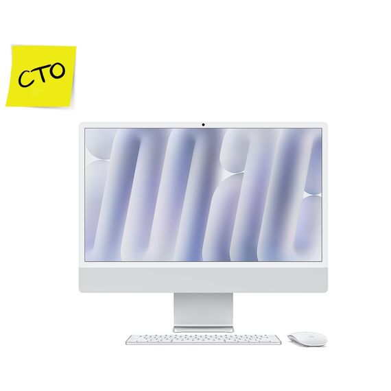 Apple iMac24" Silver/M4-8C-CPU 8C-GPU/16GB/256GB SSD/ | Z1E2-DE31