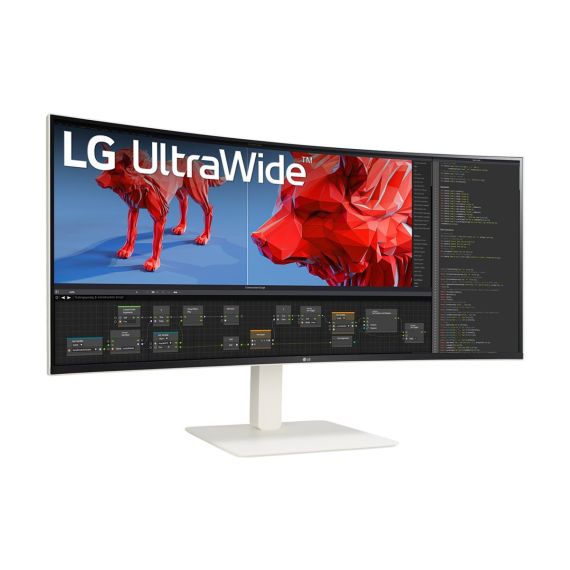 LG UltraWide 38BR85QC-W - LED monitor - curved - 38" (37.5" viewa