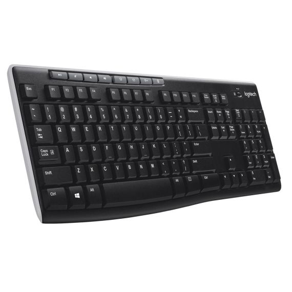 Logitech Wireless Keyboard K270 - Keyboard - wireles | 920-003754
