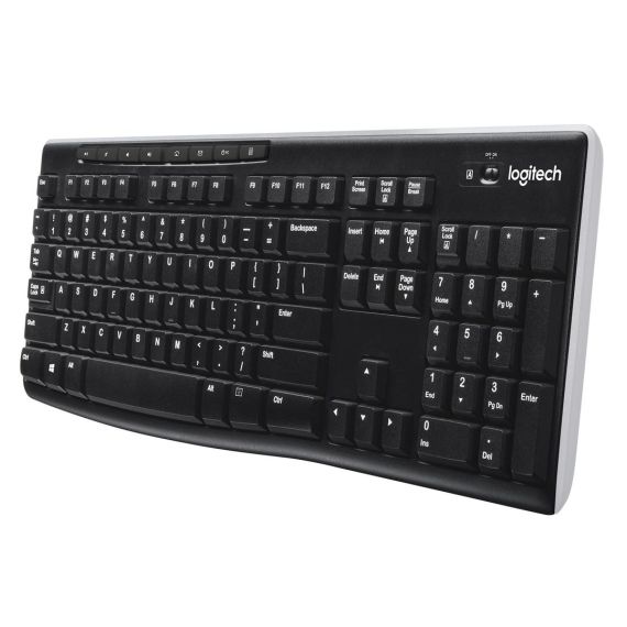 Logitech Wireless Keyboard K270 - Keyboard - wireles | 920-003754