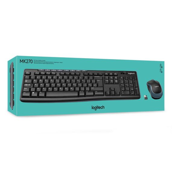 Logitech Wireless Keyboard K270 - Keyboard - wireles | 920-003754