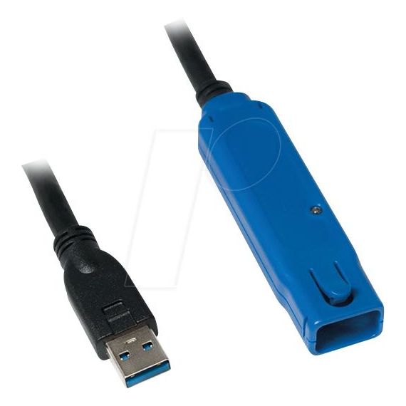 LogiLink Repeater cable - USB extension cable - USB Type | UA0177