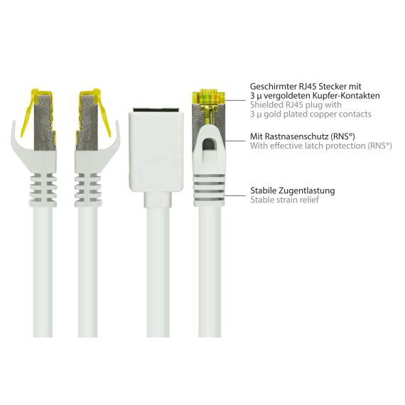Good Connections RNS - Patch extension cable - RJ-4 | 8070VR-050W