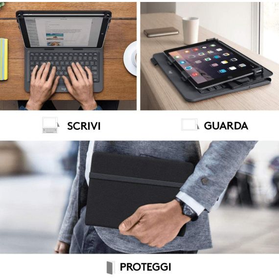 Logitech Universal - Keyboard and folio case - wirel | 920-008335