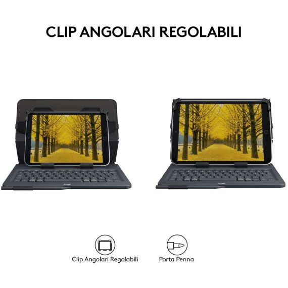 Logitech Universal - Keyboard and folio case - wirel | 920-008335