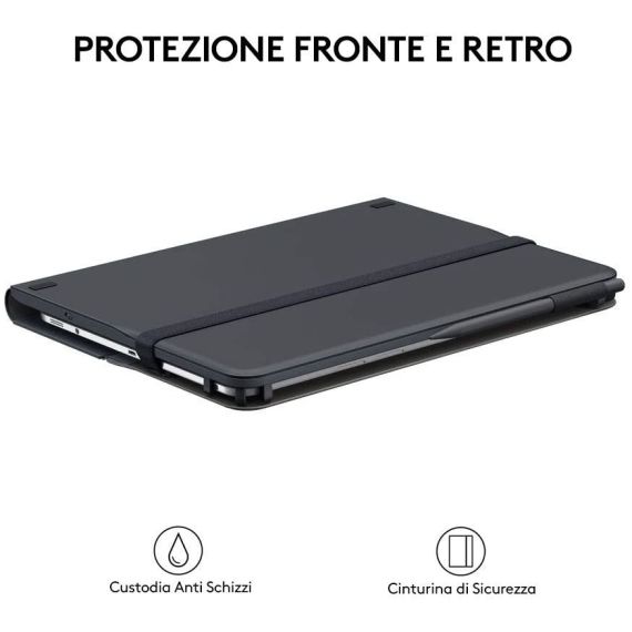 Logitech Universal - Keyboard and folio case - wirel | 920-008335