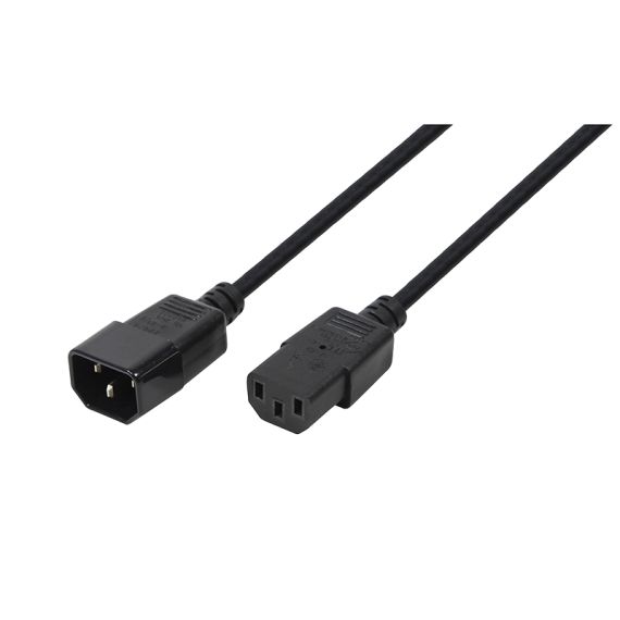 LogiLink - Power extension cable - IEC 60320 C14 straight | CP110