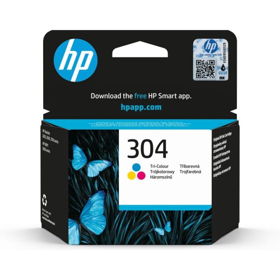 HP 304 - Colour (cyan, magenta, yellow) - original  | N9K05AE#BA3