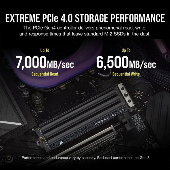 CORSAIR MP600 ELITE - SSD - 2 TB - interna | CSSD-F2000GBMP600EHS