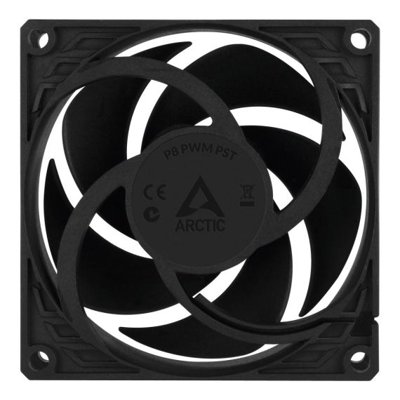 ARCTIC P8 PWM PST - Pressure-optimised 80 mm Fan wi | ACFAN00150A