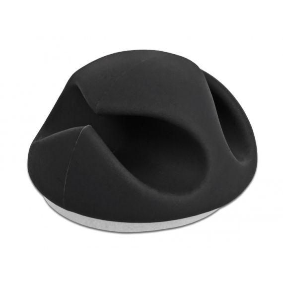 Delock - Cable holder - desk mountable, surface mountable | 18344
