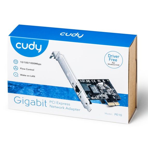 Cudy PE10 / Internal / Wired / PCI Express / Ethernet / 1000 Mbit