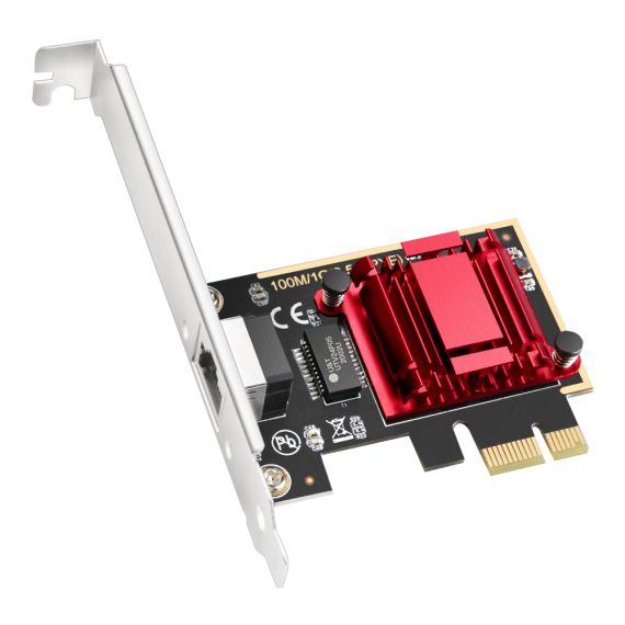 Cudy PE25 / Internal / Wired / PCI Express / Ethernet