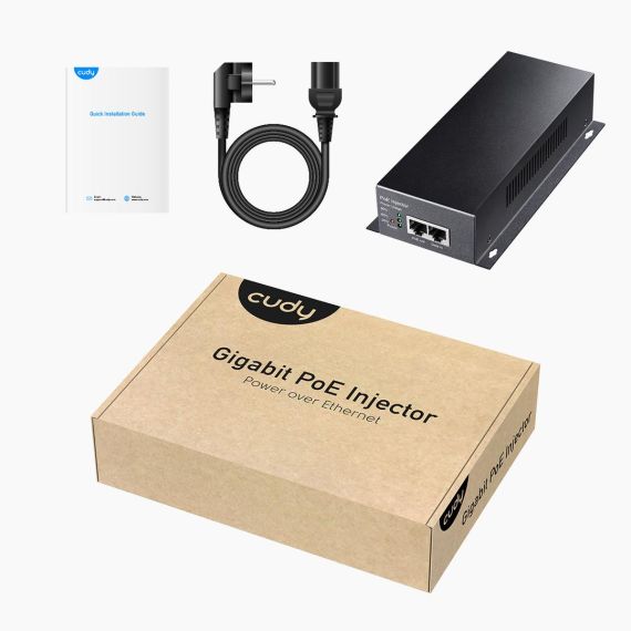 Cudy POE350, Gigabit Ethernet, 10,100,1000 Mbit/s, 10/100, IEEE 8