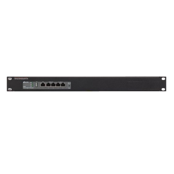 Rackmount.IT RM-OM-T1 / Mounting bracket / Black / 1U