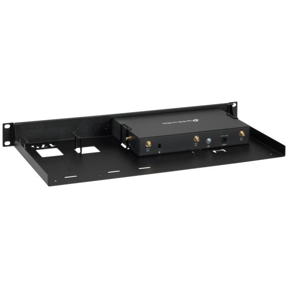 Rackmount.IT RM-OM-T2 / Mounting bracket / Black / 1U