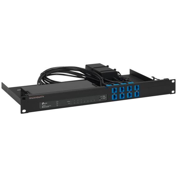 Rackmount.IT RM-OM-T3 / Mounting bracket / Black / 1U