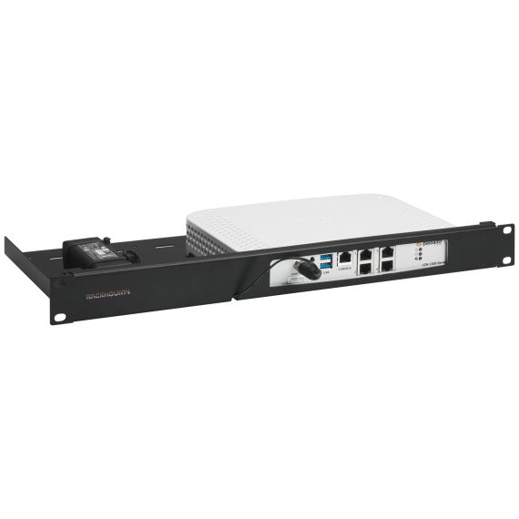 Rackmount.IT RM-PA-T11 / Mounting bracket / Black / 1U