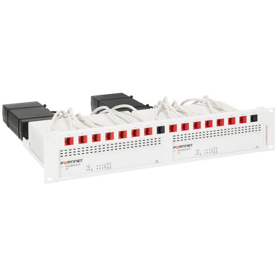 Rackmount.IT RM-FR-T22, Mounting bracket, White, 2U, RoHS, Nether