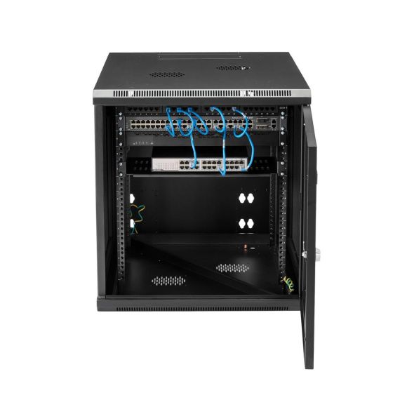 StarTech.com 12U 19" Wall Mount Network Cabinet, 4  | RK1232WALHM