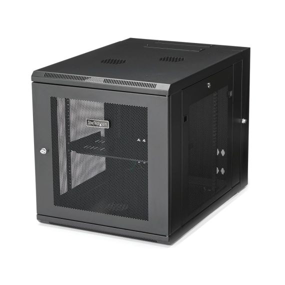 StarTech.com 12U 19" Wall Mount Network Cabinet, 4  | RK1232WALHM