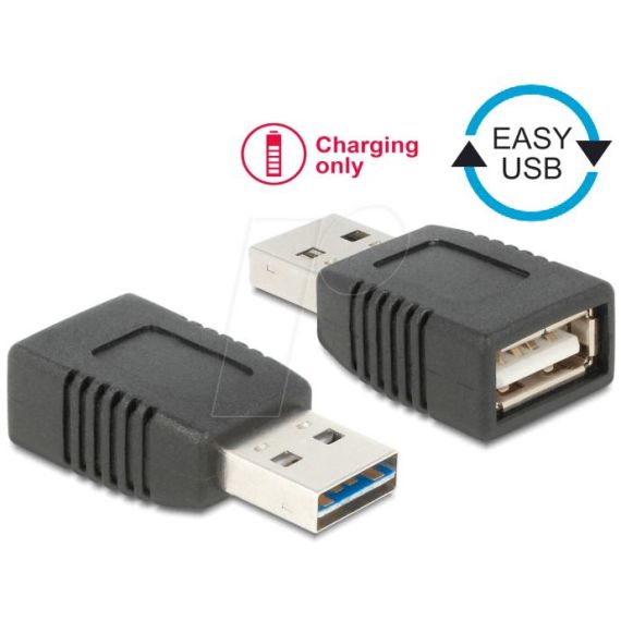Delock Easy - USB adapter - USB (M) to USB (power only) ( | 65965
