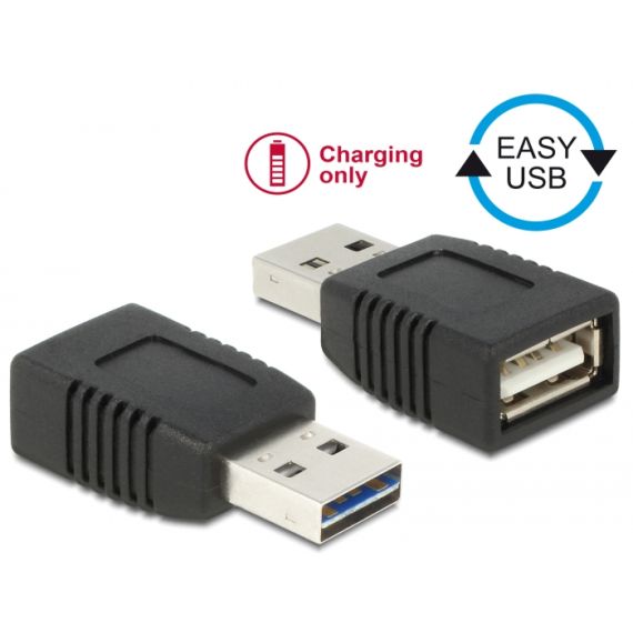 Delock Easy - USB adapter - USB (M) to USB (power only) ( | 65965