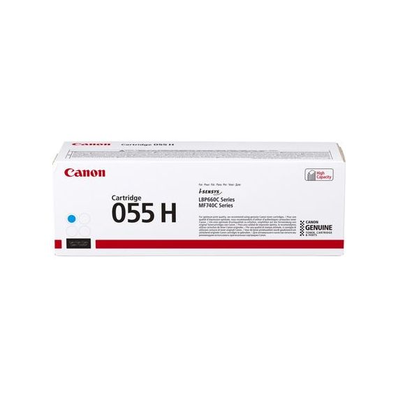 Canon 055 H - High Yield - cyan - original - toner car | 3019C004