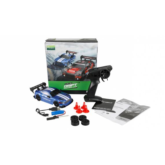 Amewi Drift Racing Car 4WD 1 24 RTR blue 21111
