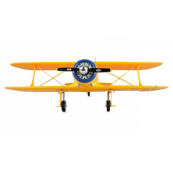 Amewi Motorized Airplane AMXflight Beech D17s Yellow 3D 6G RTF