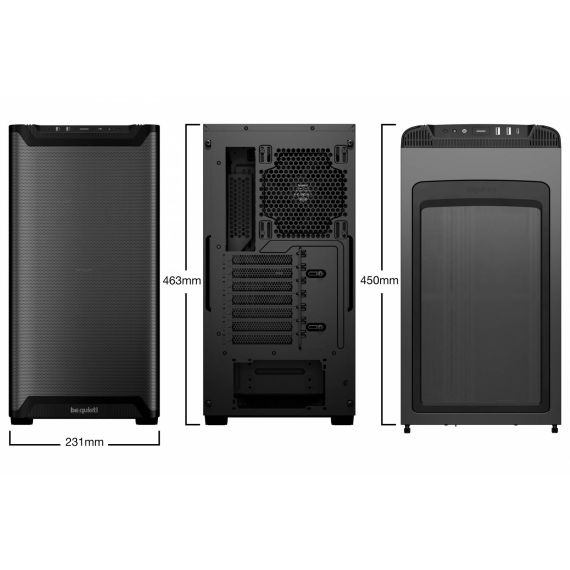 be quiet! Pure Base 501 Airflow Window Midi-tower BGW74