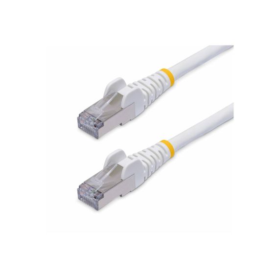 StarTech.com 10m White CAT8 Ethernet Cable, | NLWH-10M-CAT8-PATCH
