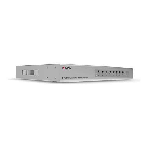 Lindy - KVM switch - 8 x KVM port(s) - rack-mountable | 39526