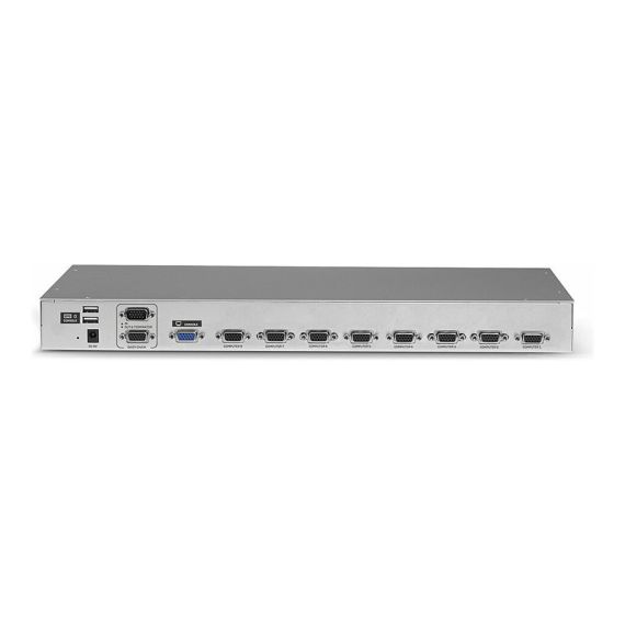 Lindy - KVM switch - 8 x KVM port(s) - rack-mountable | 39526