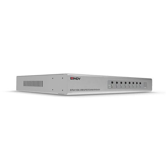 Lindy - KVM switch - 8 x KVM port(s) - rack-mountable | 39526