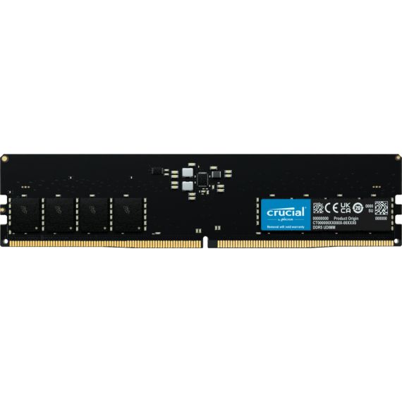 Crucial - DDR5 - module - 32 GB - DIMM 288-pin -  | CT32G48C40U5T