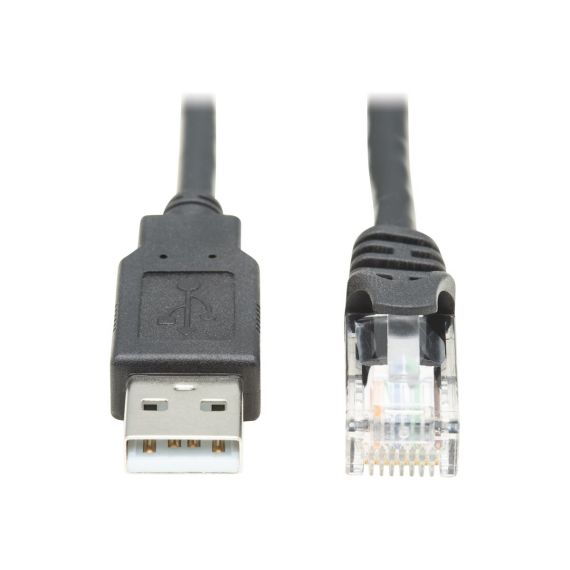 Eaton Tripp Lite Series USB to RJ45 Rollover Co | U009-015-RJ45-X